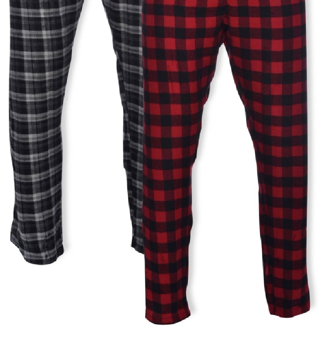 Calça de dormir de flanela masculina Hanes, pacote com 2, marrom, tamanho XXX-G