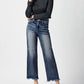 Risen - High Rise Straight Jeans