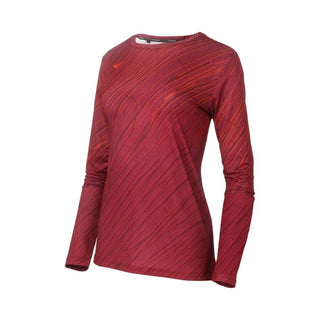 Mizuno - CAMISA DE CORRIDA DE MANGA LONGA PARA MULHERES