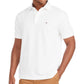 Camisa polo masculina Tommy Hilfiger Classic Fit Ivy, branca, tamanho grande