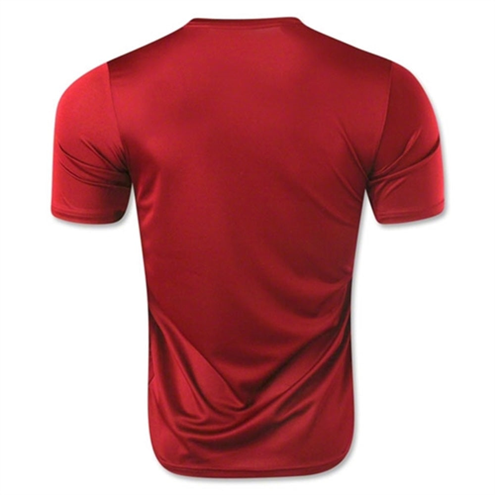 Camiseta Nike Tiempo II para meninos, vermelha