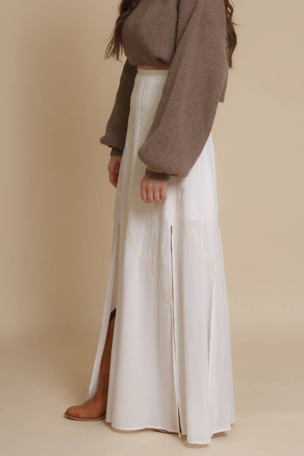 Champagne & Strawberry - Morning Star Skirt
