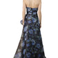 Janique - Organza Collar Halter Gown