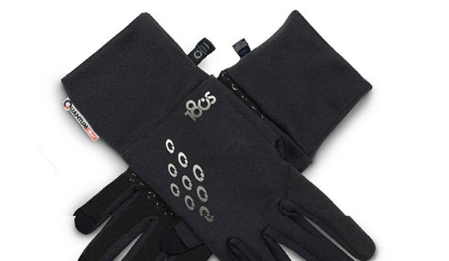 Luva de base masculina 180S preta, tamanho médio