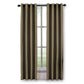 Cortina blackout listrada para ambientes internos Curtainworks Malta, tamanho bronze, 50 x 108