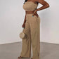 Blu Pepper - Top Of The Line Crop Top And Pant Set