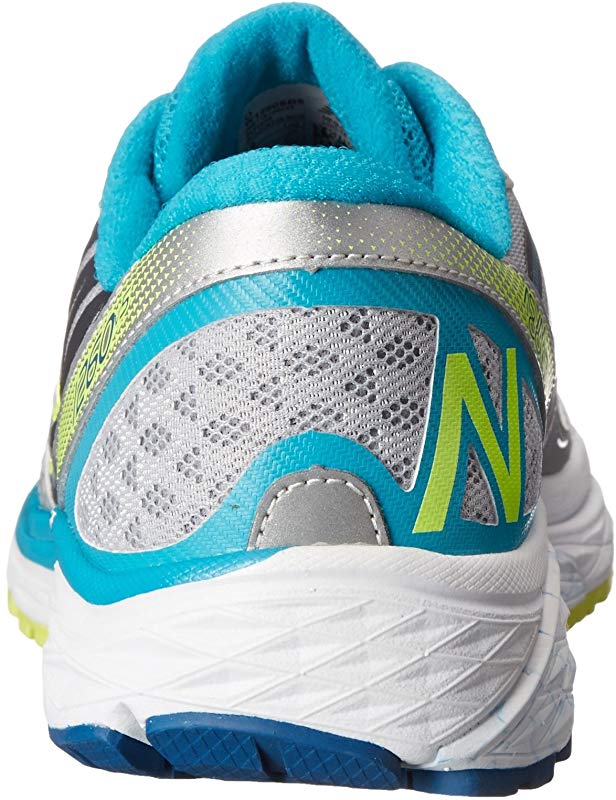 Tênis de corrida feminino New Balance 1260V5 prata/azul