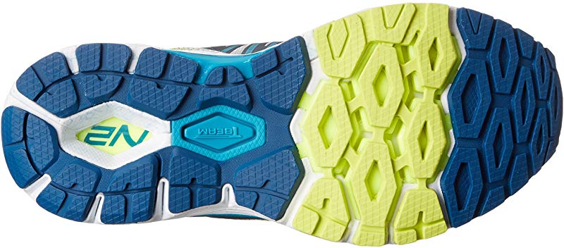 Tênis de corrida feminino New Balance 1260V5 prata/azul