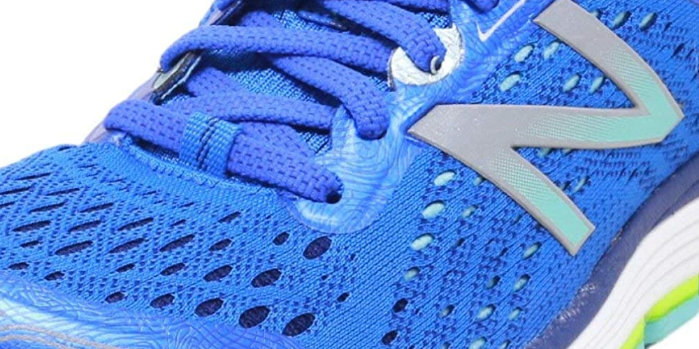 Tênis de corrida feminino New Balance 1260V5 prata/azul