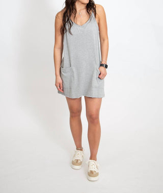 Bluivy - Knit Mini Dress With Built-in-shorts