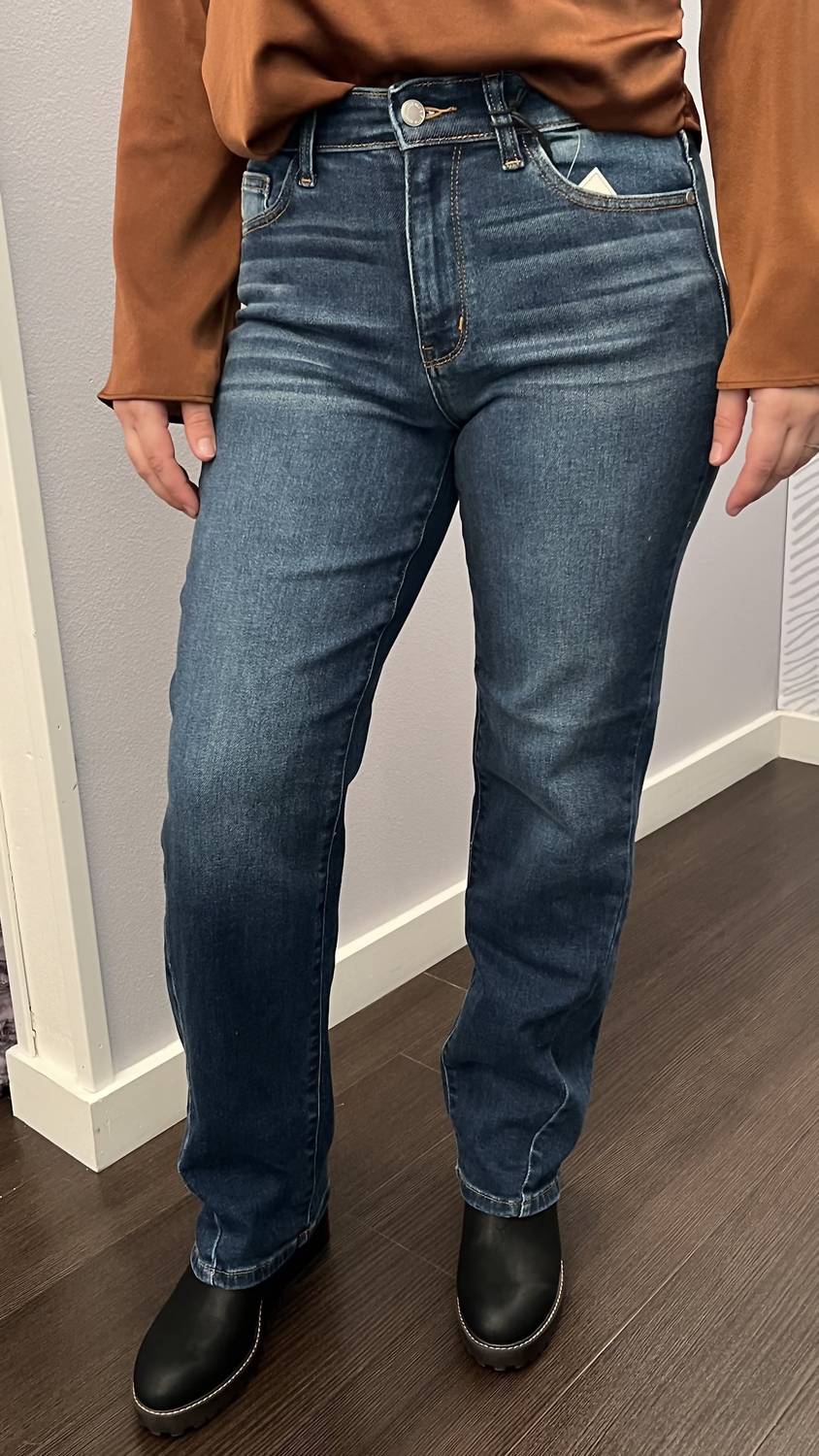 Judy Blue - Perfectly Balanced High Rise Straight Jeans