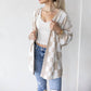 Anniewear - Shaina Checkered Open Cardigan