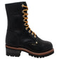 Bota Adtec 9 Logger Masculina Preta Tamanho 10 W