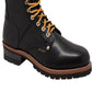 Bota Logger Masculina Adtec Preta Tamanho 10,5 W