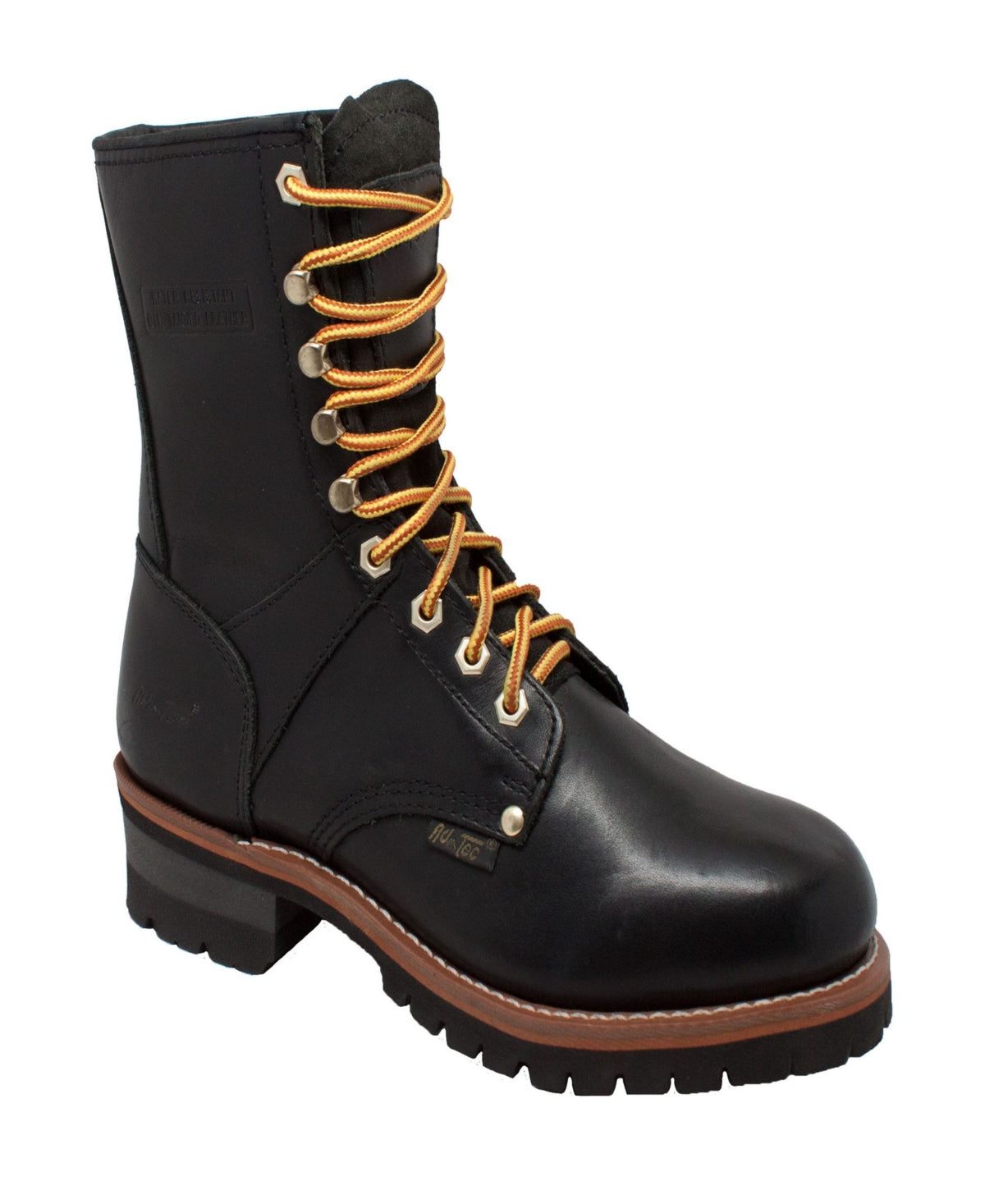 Bota Logger Masculina Adtec Preta Tamanho 10,5 W