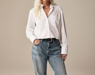 J.Crew - Camisa curta com botões