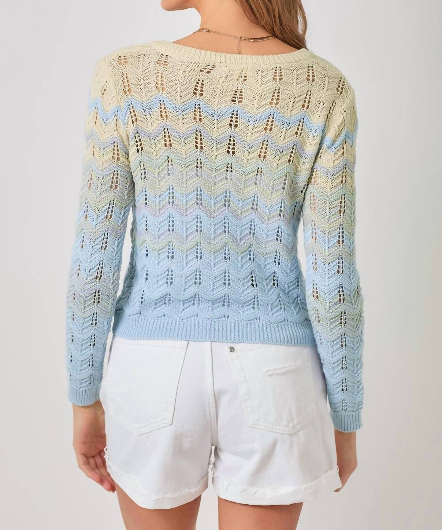 Hem & Thread - Gradient Sweater Cardigan