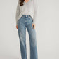 525 America - V-neck Plaited Cozy Tunic Sweater