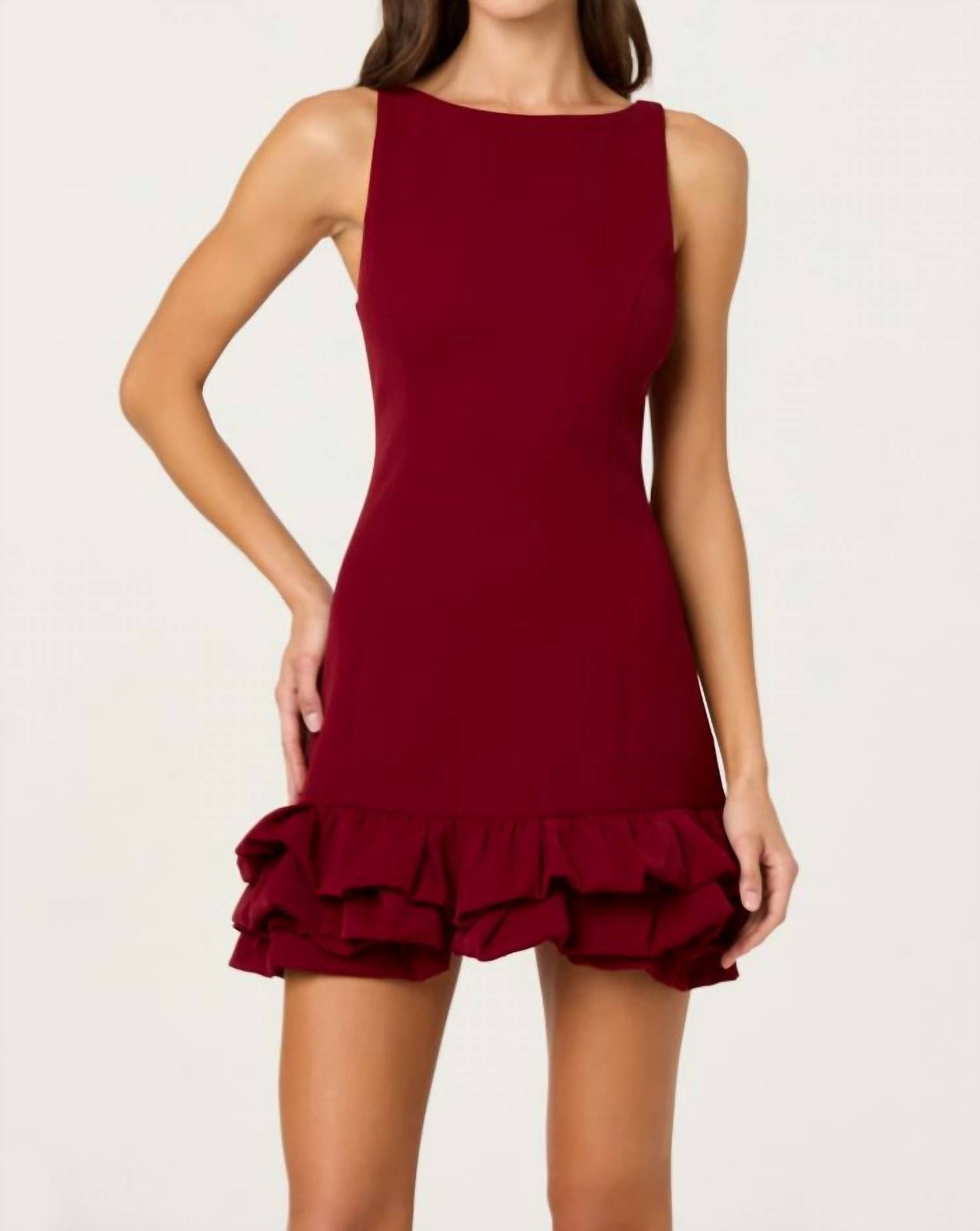 Astr - Elexis Ruffle Dress