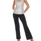 Joseph Ribkoff - Sequined V-neck Tank