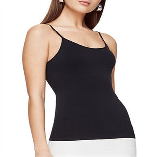 BCBGMAXAZRIA Top feminino de malha margarida com decote redondo e camisola, preto, tamanho extrapequeno