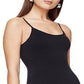 BCBGMAXAZRIA Top feminino de malha margarida com decote redondo e camisola, preto, tamanho extrapequeno
