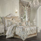J Queen Jacqueline King Comforter Set - Blue
