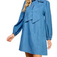 Tcec - Bow Tie Denim Mini Dress