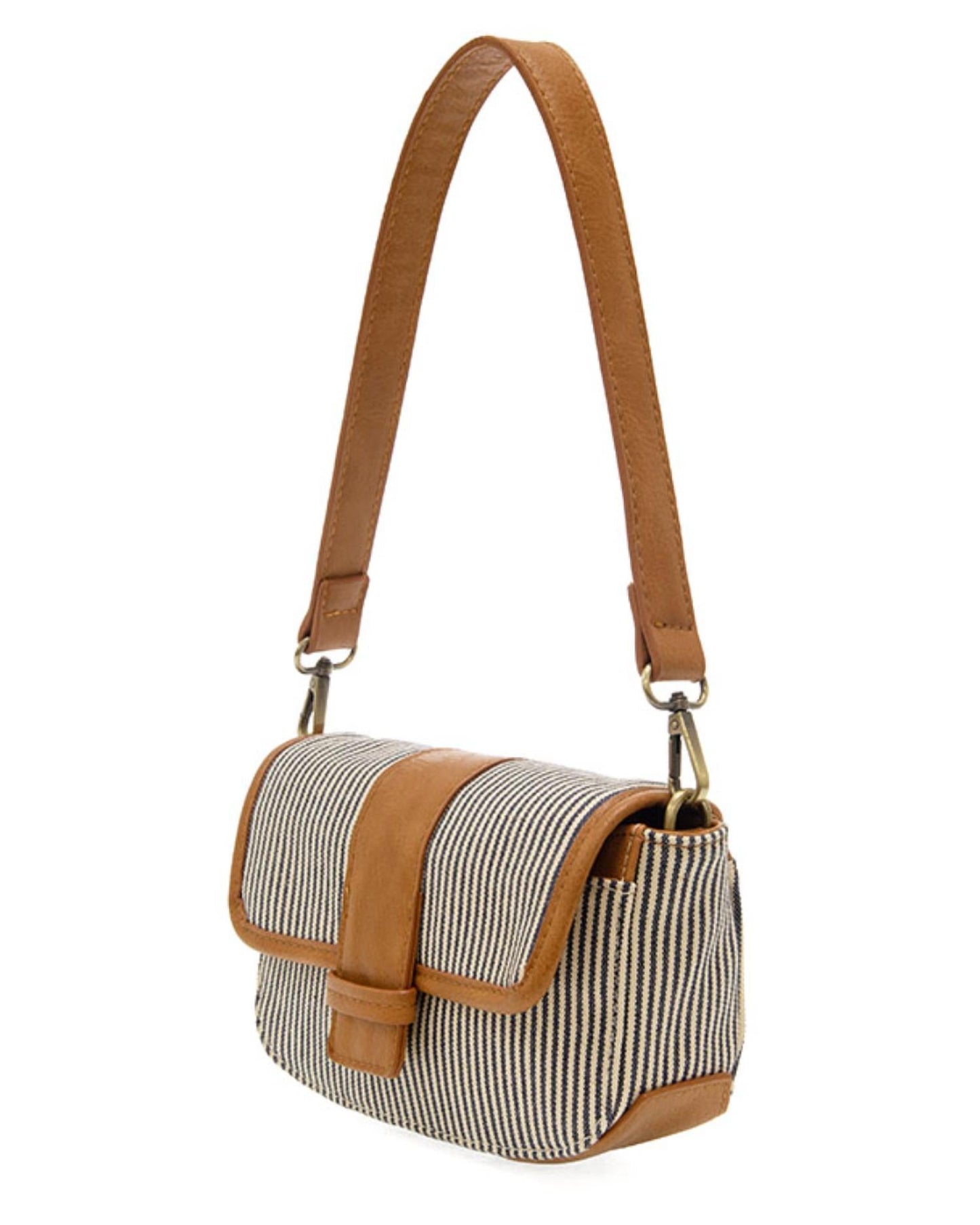 Joy Susan - Women's Denim Carmen Canvas Crossbody Bag