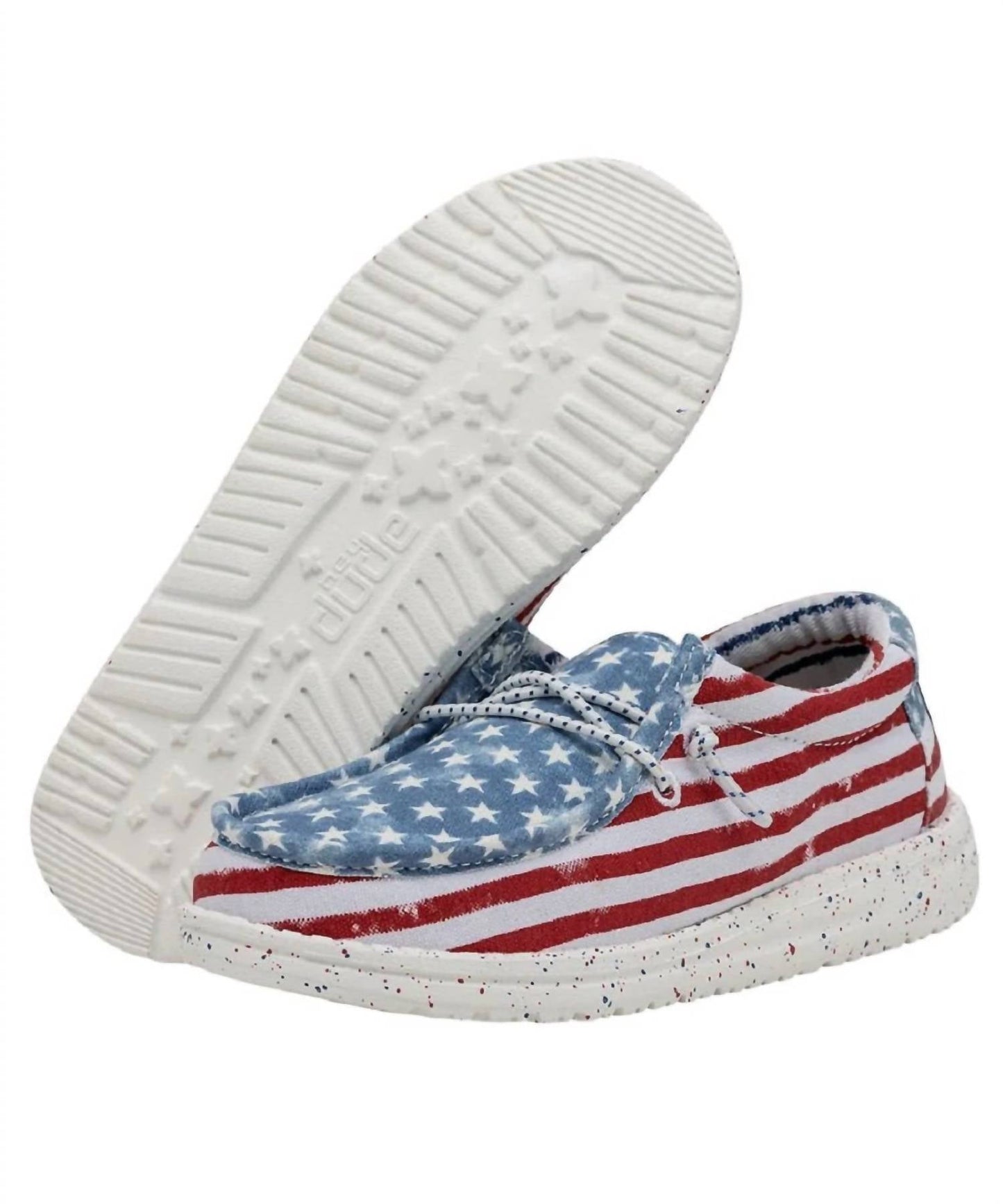 Hey Dude - Wally Youth Patriotic Shoe