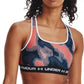 Under Armour - Crossback Mid Printed Sports Bra