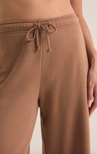 Z Supply - Calça de moletom de cintura alta para fogueira