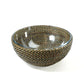 Calaisio - Round Basket Serving Glass Bowl