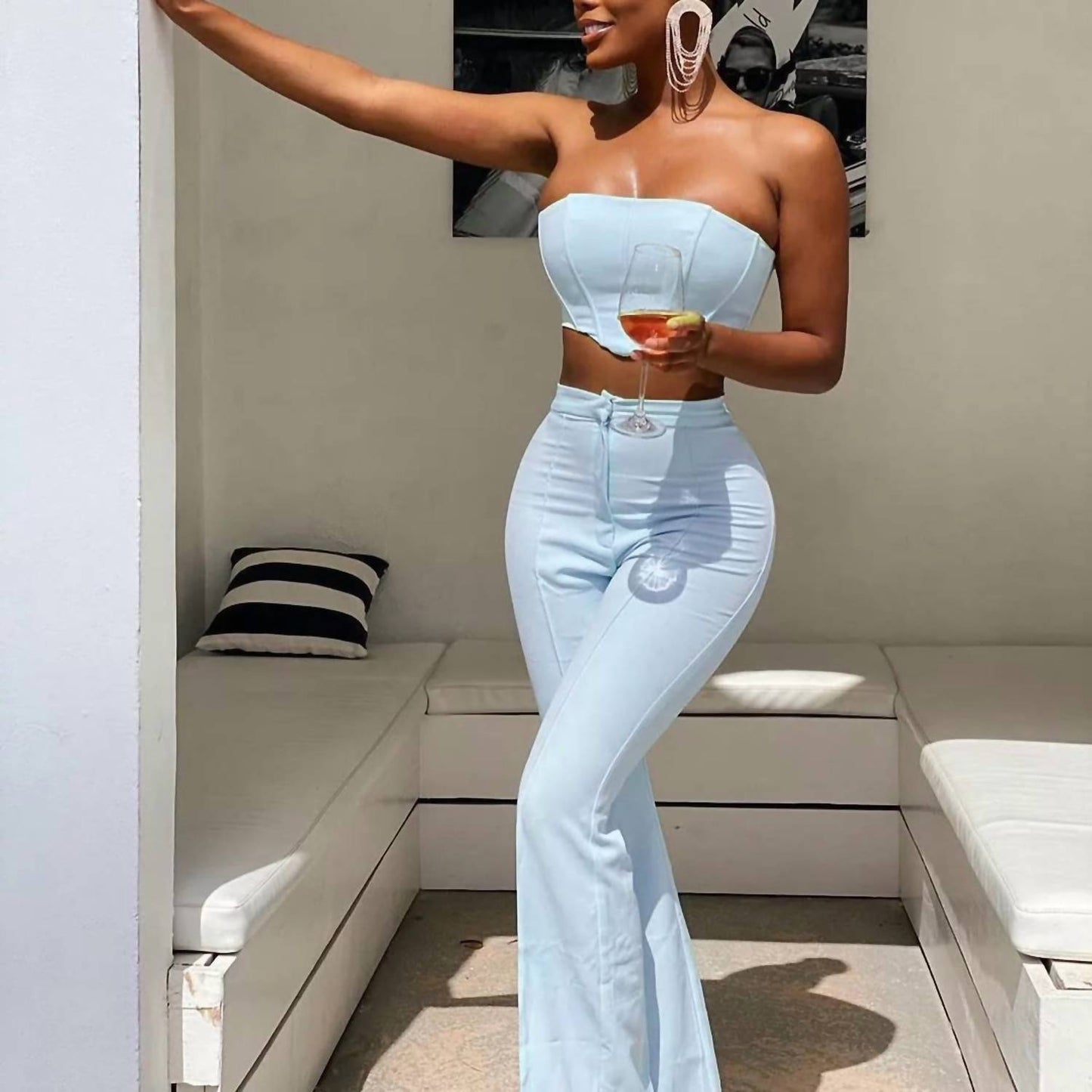 Porshia By Porshia Banks - Opulence Flare Pantset