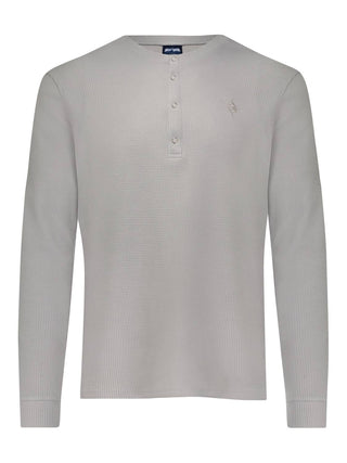 White Water Life - Mystic Henley Long Sleeve