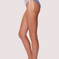 Lost + Wander - Tan Line Trio Lace Up Bikini Bottom