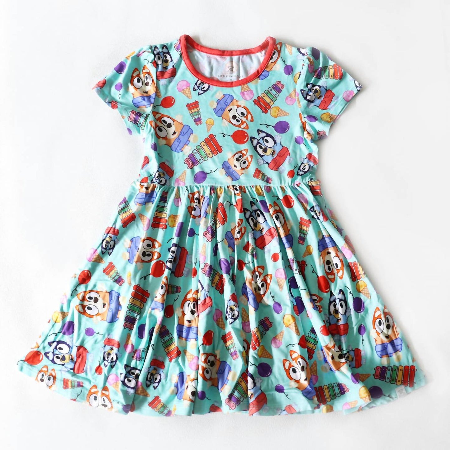 Charlies Project - Girl's Little Snuggles Bamboo Dress