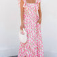 Dear Lover - Floral Ruffle Maxi Dress