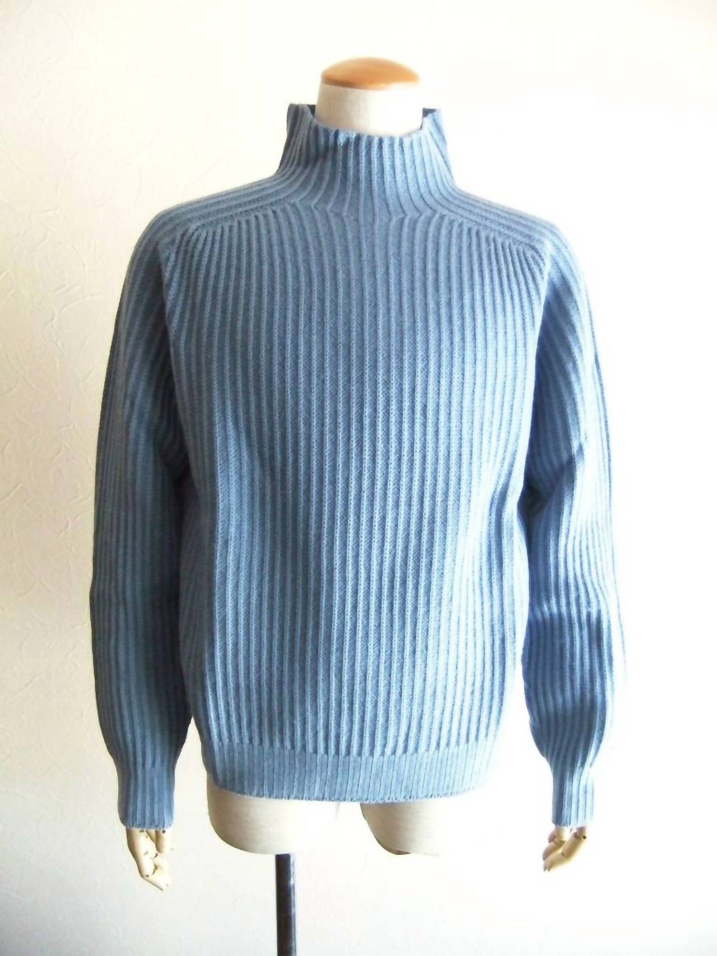 A Trip In A Bag - Men's Foggy Mock Bottleneck Sweater