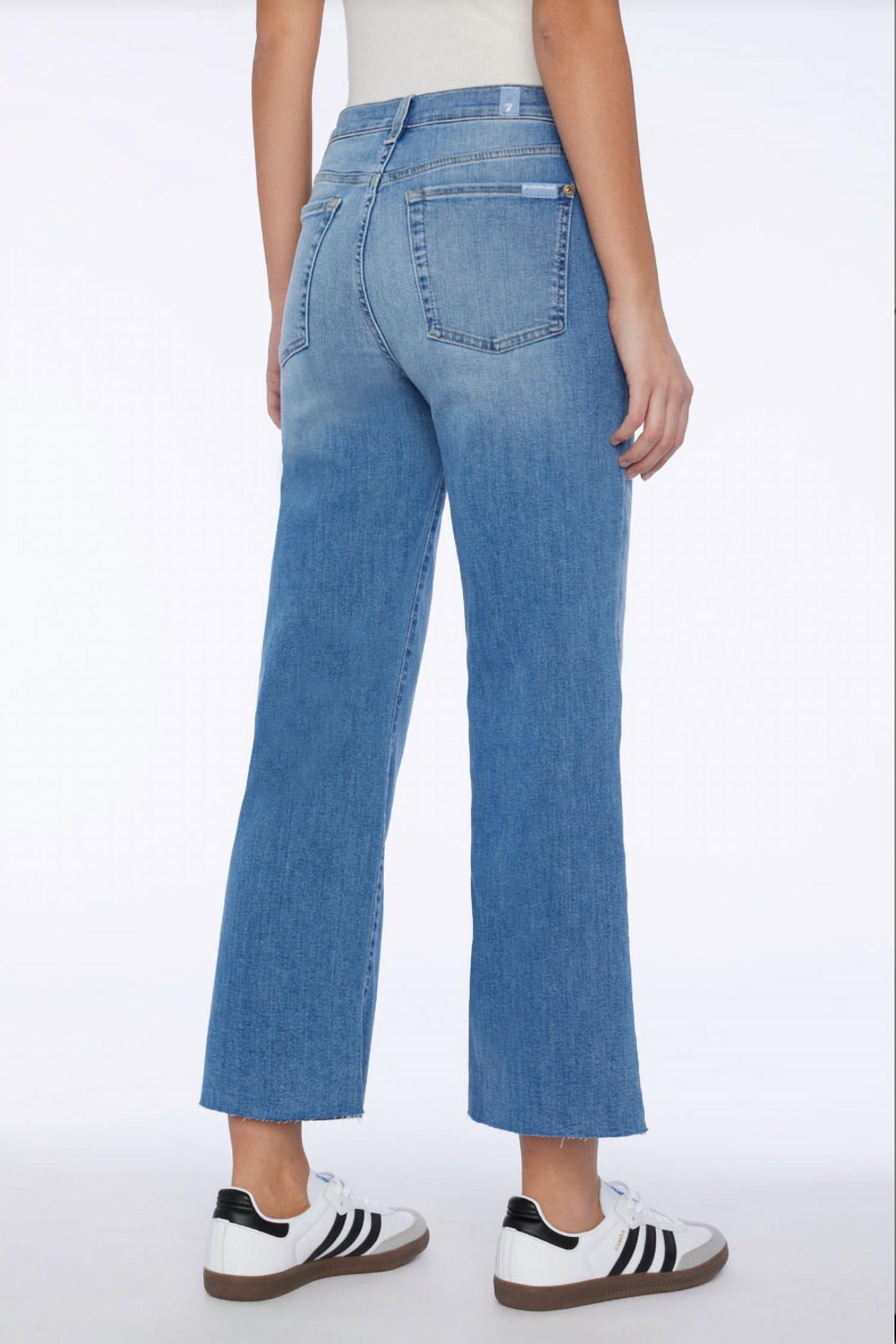 7 For All Mankind - Cropped Alexa Jeans