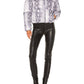 Apparis - JAMIE SNAKE PRINT PUFFER COAT