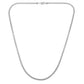 Ice Barrel Chain in 14k White Gold (3.10 mm)