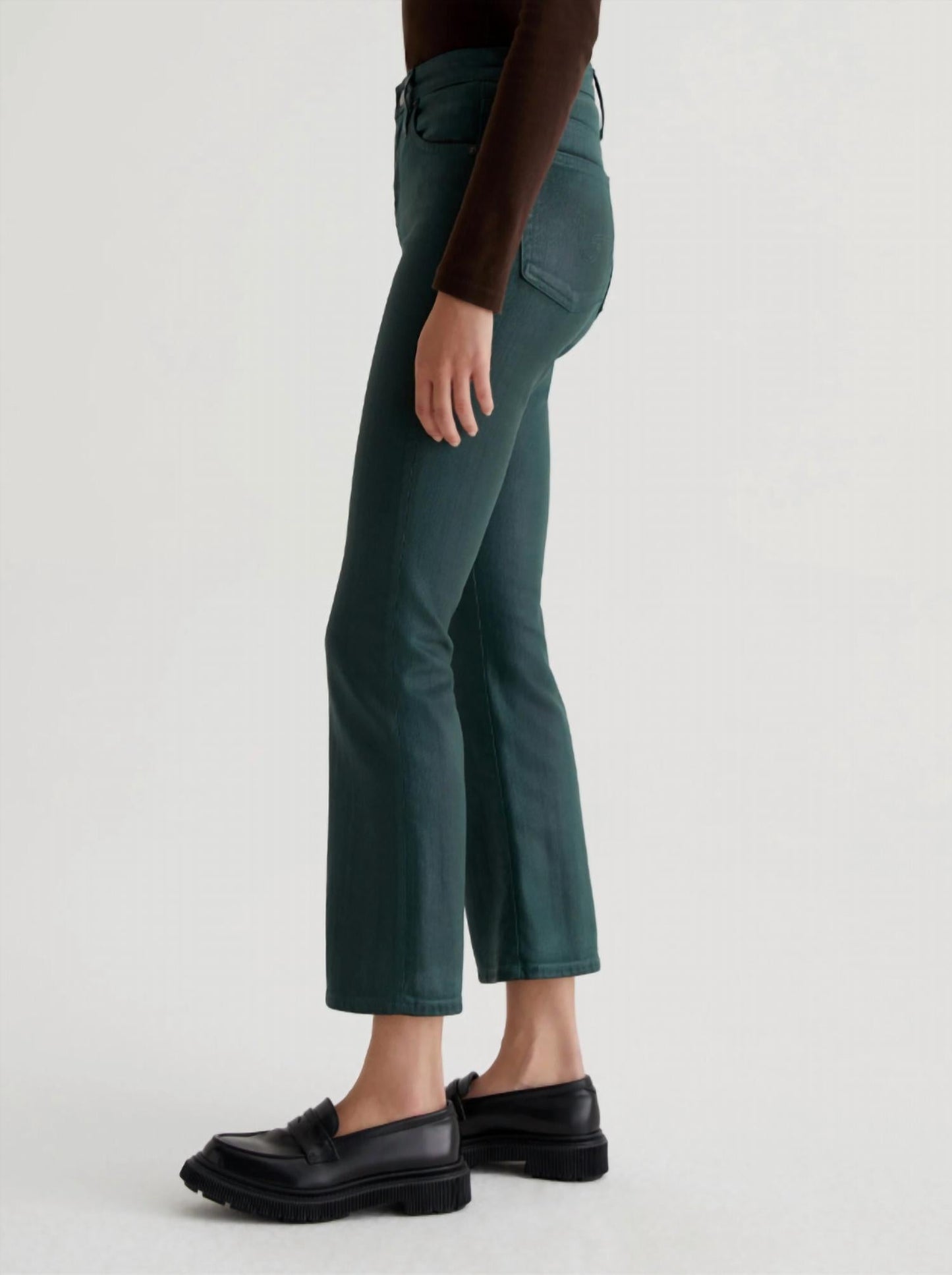 Ag Jeans - Pleather Farrah Boot Crop