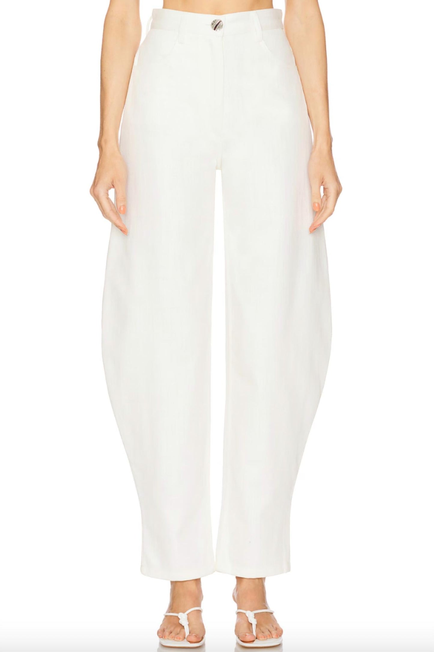 Matthew Bruch - High Waist Barrel Jeans