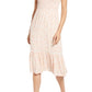 Lost + Wander Pick Me In The Desert Dress in Nude/White, Size Medium