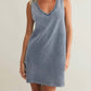 Z Supply - Sloane V Neck Knit Denim Dress
