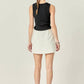 English Factory - Sienna Slit Mini Skort