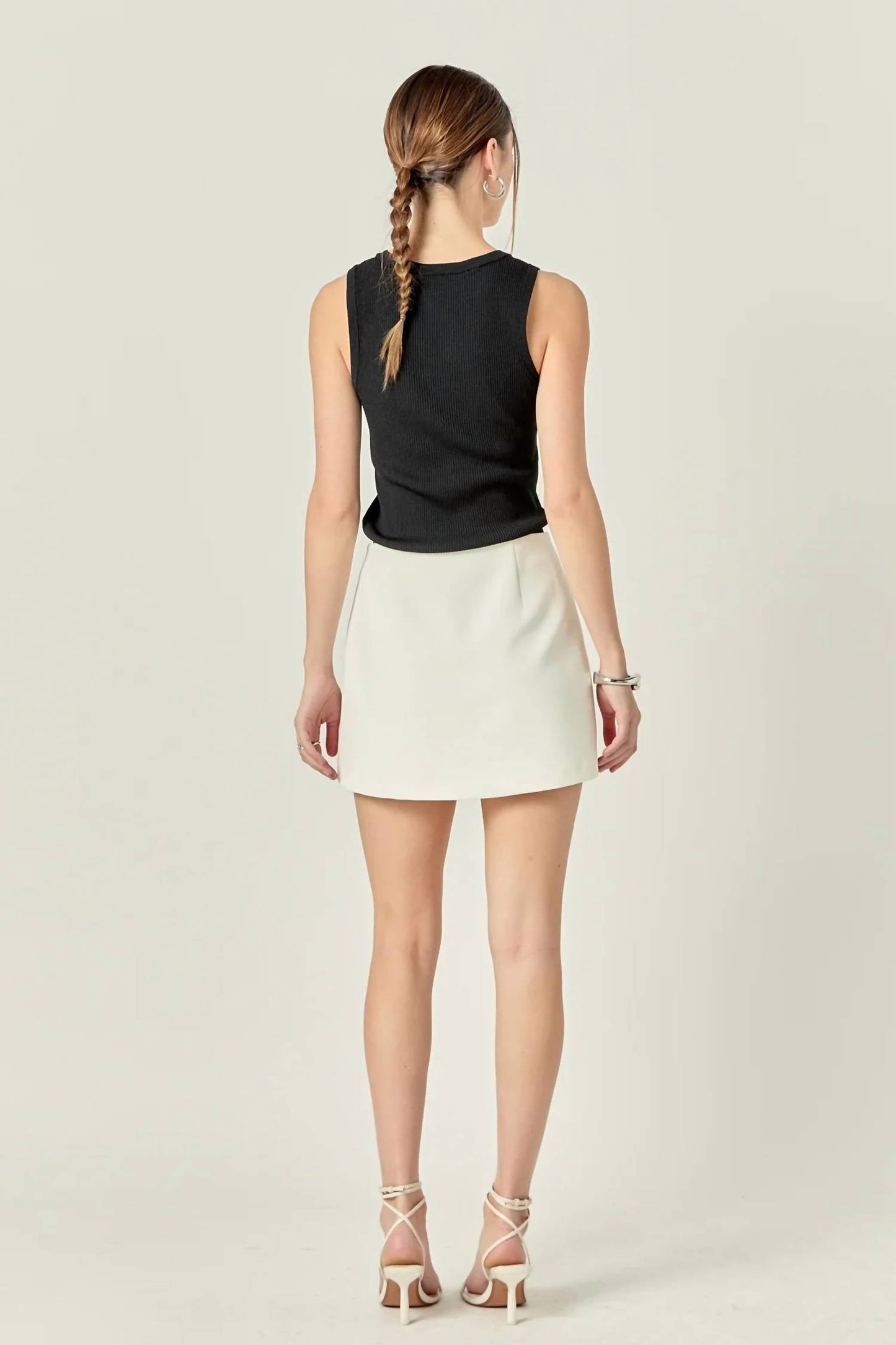 English Factory - Sienna Slit Mini Skort