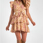 Elan - Ikat Print Wrap Dress