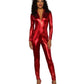 Macacão Pizazz Feminino Vermelho Tamanho Grande